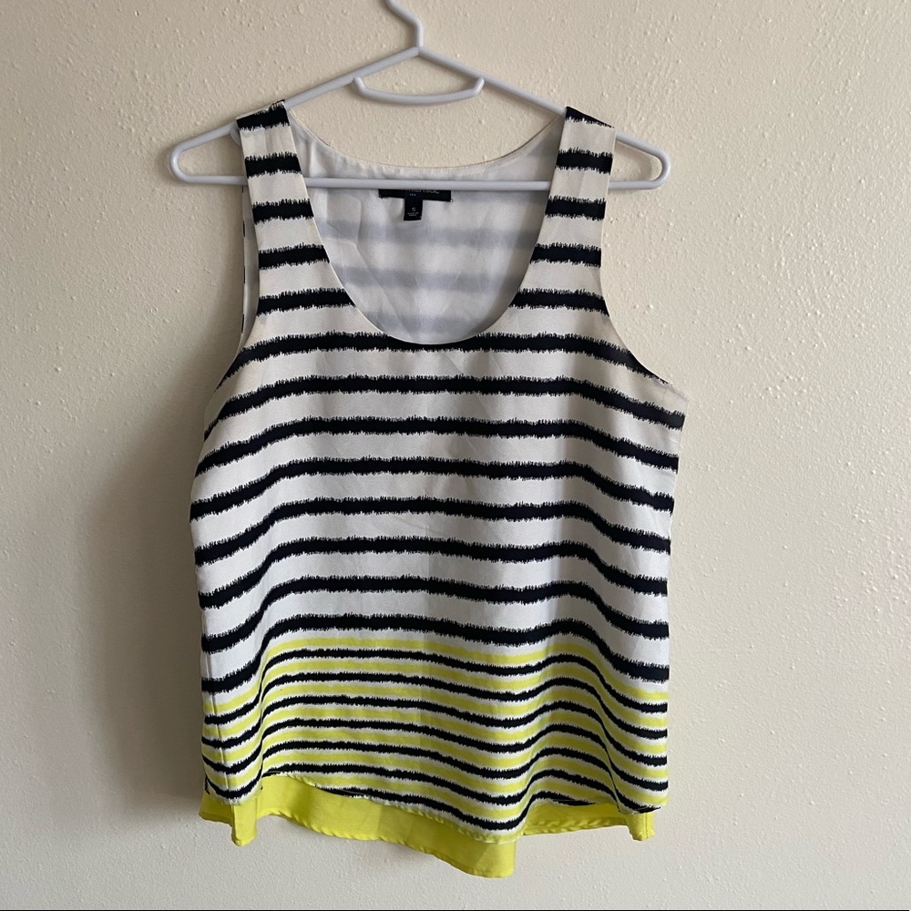 Banana Republic Striped Tank Blouse